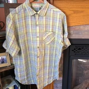 Tommy Bahama short sleeve linen shirt